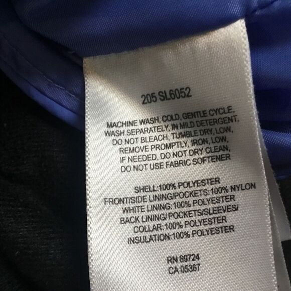 NWOT. Columbia BrandWomen’s Size Small Powder Blue Vertex Puffy Coat - Picture 9 of 9